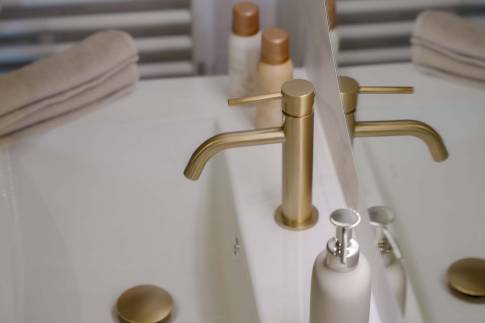 The Badkamer of Type 2P Extra Luxe Wellness - 2ELW in Landal De Wielsche Dreef