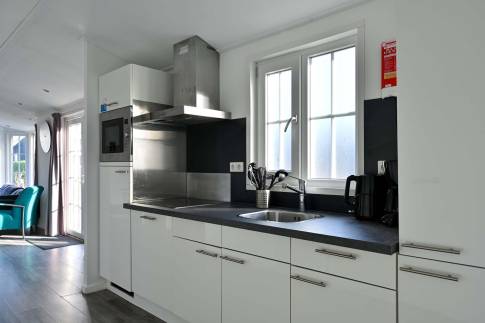 The Keuken of Type Velthorst 6 - nr. 642 in Resort De Rijp