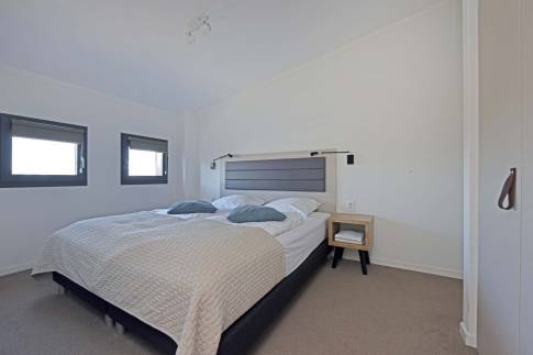 The Slaapkamer 1 of Type Studio Deluxe Landzijde 2p - nr. 2a in Beach Resort Punt West