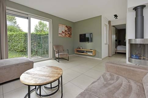 The Woonkamer of Type Wellness Zwembadvilla 8 - nr. 219 in Resort Arcen