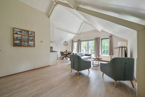 The Woonkamer of nr. 213 - type Veluwse Hoevewoning 4 in Veluwse Hoevegaerde