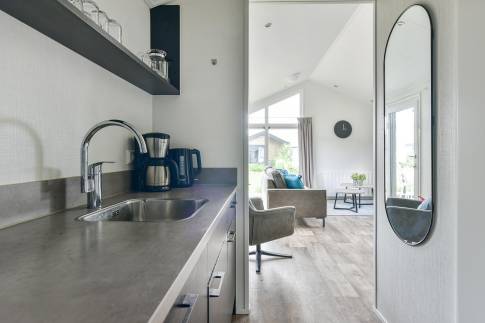 The Keuken of Type Chalet - nr. 226 in Vakantiepark Aan De Maas