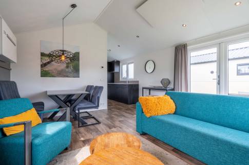 The Woonkamer of Type Meerkoet - nr. 79 in Vakantiepark Giethoorn