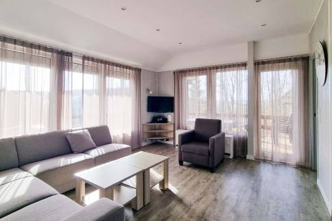 The Woonkamer of Type Eifel Comfort 6 - nr. 90 in Eifelpark Kronenburger See