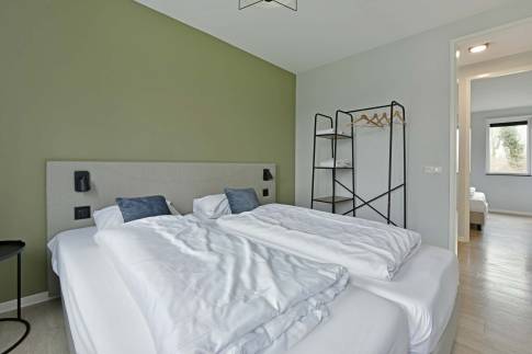 The Slaapkamer 3 of Type Vloedschuur - nr. 60 in Dormio Resort Nieuwvliet-Bad