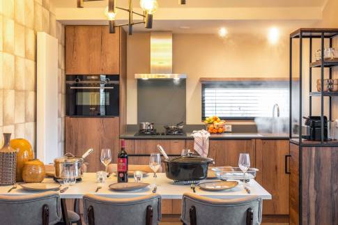 The Eetkamer of Type Loft - nr. 57 in Vakantiepark Westerbergen