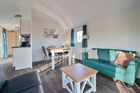 The Woonkamer of Type Fuut - nr. 2 in Vakantiepark Giethoorn