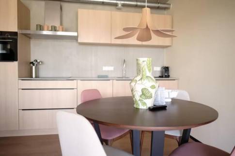 The Woonkamer of Type Hillside Royal 4 - nr. 181 in Landal Gulpen