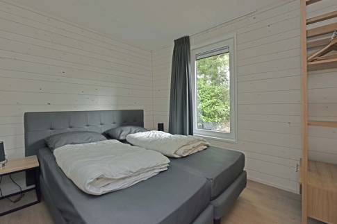 The Slaapkamer 1 of Type Forest Villa 6 - nr. 2 in Roompot Vakantiepark Schaijk