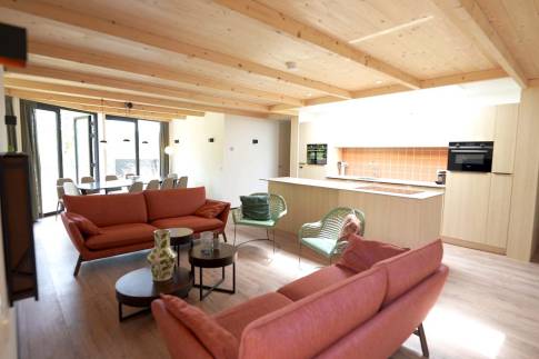 The Woonkamer of Type Circle lodge 10 - nr. 47 in Roompot Gulpen