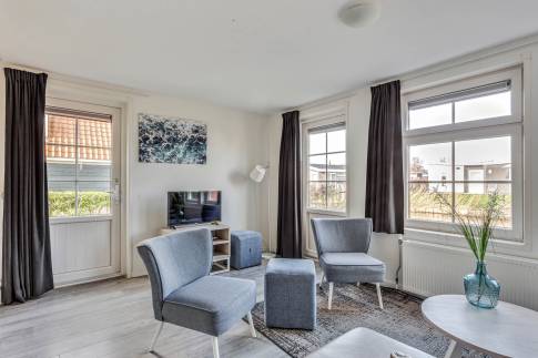 The Woonkamer of Type Waterland - nr. 405 in Vakantiepark De Beemster