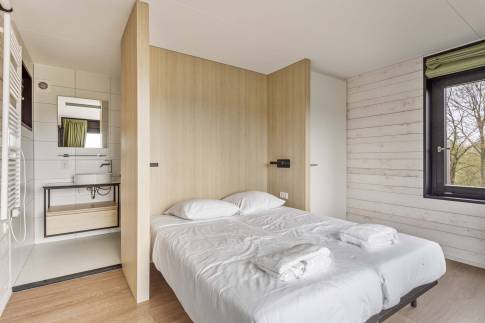 The Slaapkamer 2 of Type Hilltop Lodge 4 - nr. 116 in Landal Gulpen