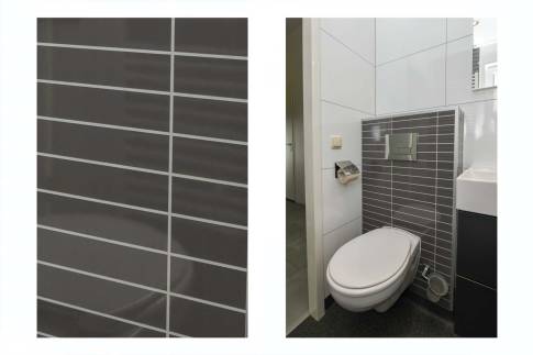 The Badkamer of Type Velthorst 6 - nr. 234 in EuroParcs Zuiderzee