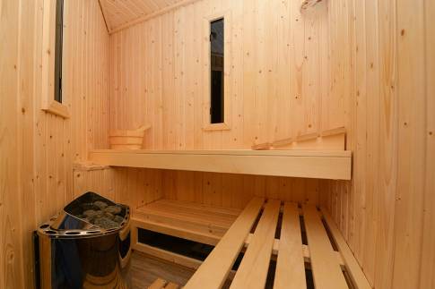 The Sauna of Type Buitenverblijf Wellness 4 - nr. 319 in Resort Arcen