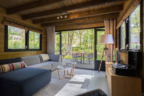 The Woonkamer of nr. 013 - type Bungalow 6P  in Residence Bosch-Rijck