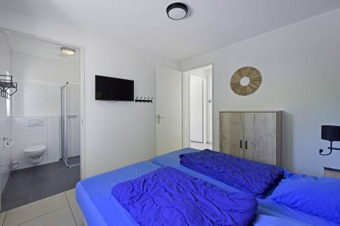 The Slaapkamer 1 of nr. 290 - type Luxe Villa 4 in Resort Arcen