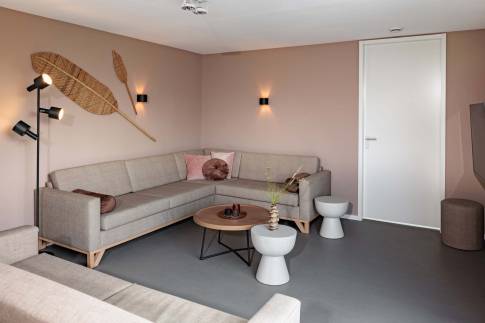 The Woonkamer of Type Familievilla 12 - nr. 3 in Duinresort Dunimar