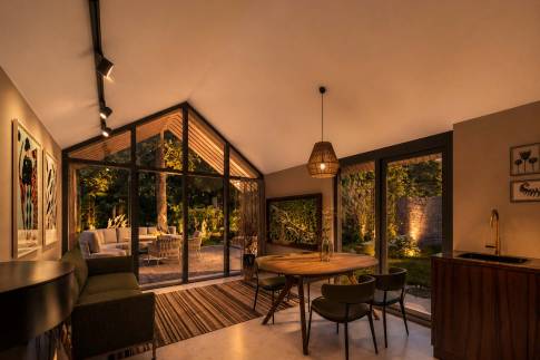 The Woonkamer of Type B - 4L in UplandParcs Harz