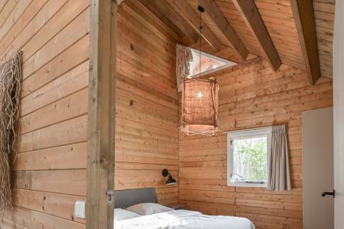 The Slaapkamer 1 of Type Bungalow 6P - nr. 13 in Residence Bosch-Rijck