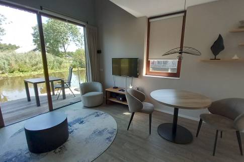 The Woonkamer of nr. 007 -  type 2C Kopwoning in Landal De Reeuwijkse Plassen