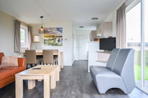 The Woonkamer of Type Meerkoet - nr. 47 in Vakantiepark Giethoorn