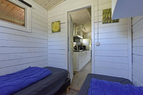 The Slaapkamer 2 of Type Buitenverblijf Wellness 4 - nr. 320 in Resort Arcen