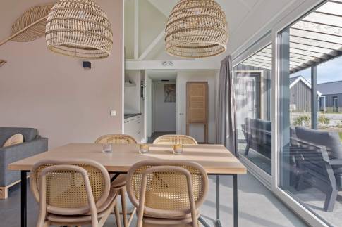 The Eetkamer of Type 4L - nr. 415A in Roompot Kustpark Zeebad