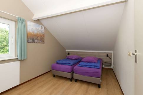 The Slaapkamer 6 of Type Comfort Villa 12 - nr. 185-186 in Resort Arcen