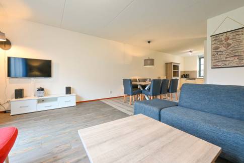 The Woonkamer of nr. 216 -  type VO7A Comfort in Landal Marinapark Volendam