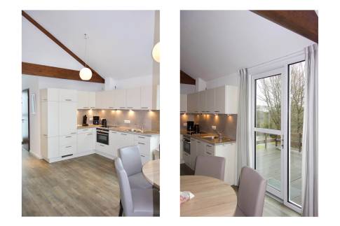 The Keuken of nr. 106 - type Landhaus 6 Luxe in Eifelpark Kronenburger See