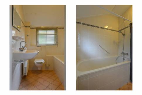 The Badkamer 2 of Type 4B1 - nr. 238 in Landal Domein De Schatberg