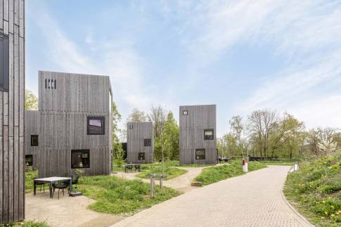 The Buiten of Type Hilltop Lodge 4 - nr. 116 in Landal Gulpen