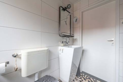 The Badkamer of Type Villa 6 - nr. 134 in Resort Arcen