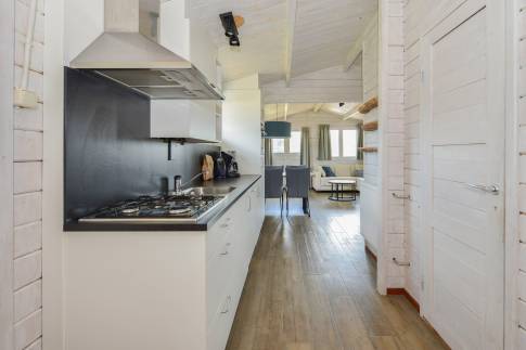 The Keuken of Type Buitenverblijf Comfort 6 - nr. 301 in Resort Arcen