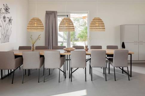 The Eetkamer of Type Familievilla 12 - nr. 3 in Duinresort Dunimar