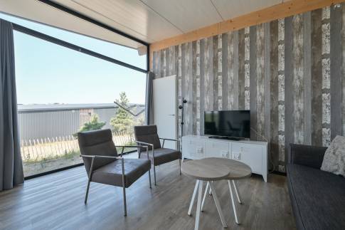 The Woonkamer of nr. 044 - type Sea House Royal in Landal Bloemendaal aan Zee