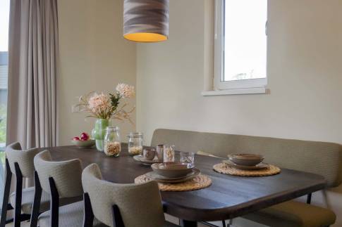 The Eetkamer of Type 6P Luxe - 6L in Landal De Wielsche Dreef