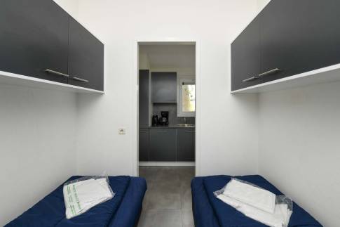 The Slaapkamer 2 of Type Velthorst 6 - nr. 234 in EuroParcs Zuiderzee