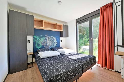 The Slaapkamer 1 of Type Green Valley 6 - nr. 46 in Landal Gulpen