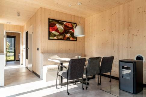 The Eetkamer of Type A Luxe - nr. C06 in UplandParcs Sauerland