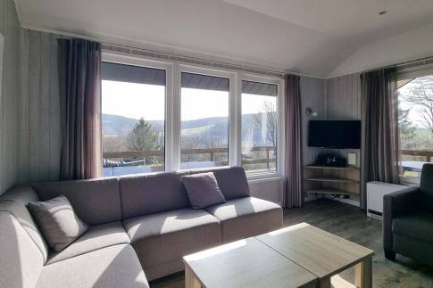 The Woonkamer of Type Eifel Comfort 6 - nr. 90 in Eifelpark Kronenburger See