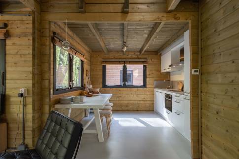 The Keuken of nr. 013 - type Bungalow 6P  in Residence Bosch-Rijck