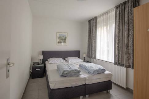 The Slaapkamer 1 of Type Luxe Villa 6 - nr. 99 in Resort Arcen