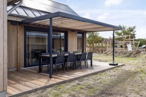 The Terras of Type Strandlodge 8 - nr. 14 in Vakantiepark Boomhiemke