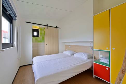 The Slaapkamer 1 of Type Farmland Family 6 - nr. 35 in Landal Callantsoog