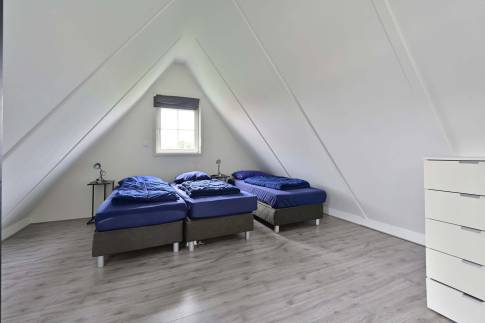 The Slaapkamer 2 of Type Waterland 8 - nr. 119 in Vakantiepark De Beemster
