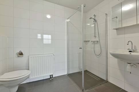 The Badkamer of Type Waterland - nr. 142 in Resort De Rijp