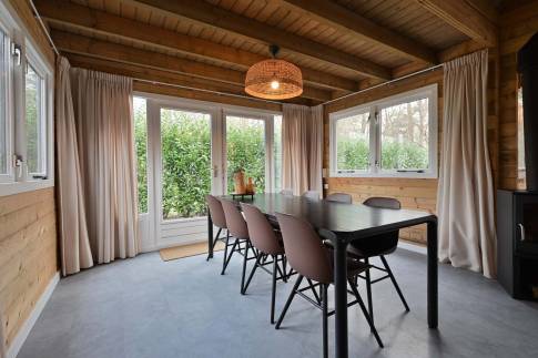 The Eetkamer of Type Bungalow 6P - nr. 17 in Residence Bosch-Rijck