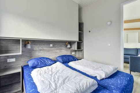 The Slaapkamer 1 of Type Oerd Family - nr. 93 in Landal Ameland