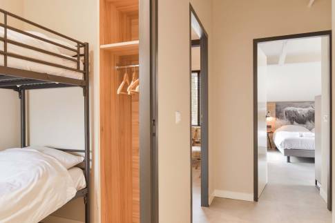 The Slaapkamer 2 of Type Loft - nr. 57 in Vakantiepark Westerbergen